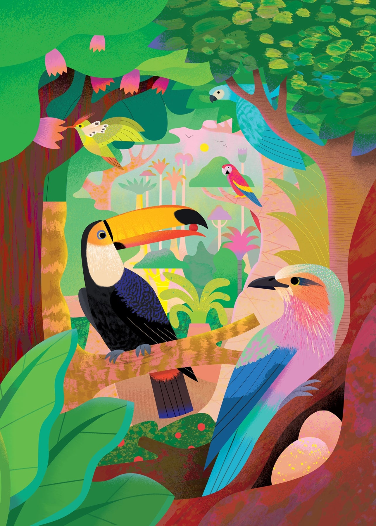 Amazon Rainforest | Pop Up Card