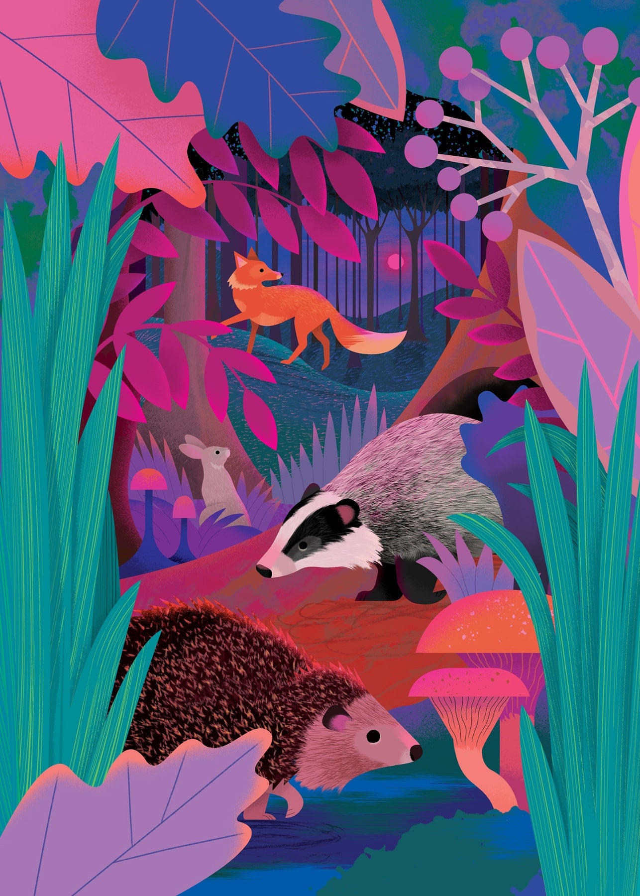 UK Mammals | Pop-Up Card
