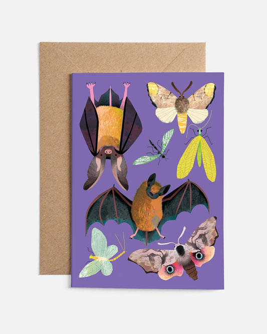 Bats at Dusk | Card