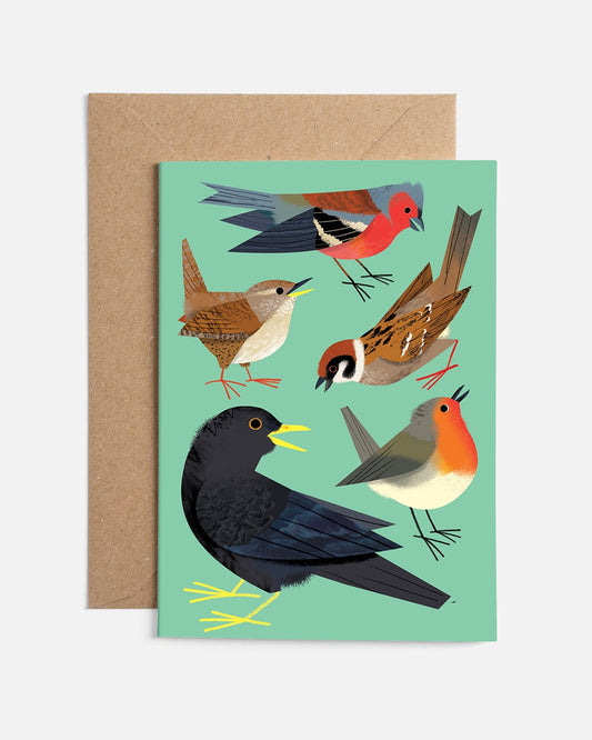 Songbirds at Dawn | Card
