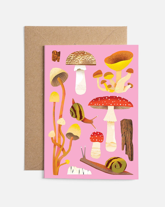 Woodland Fungi | Card