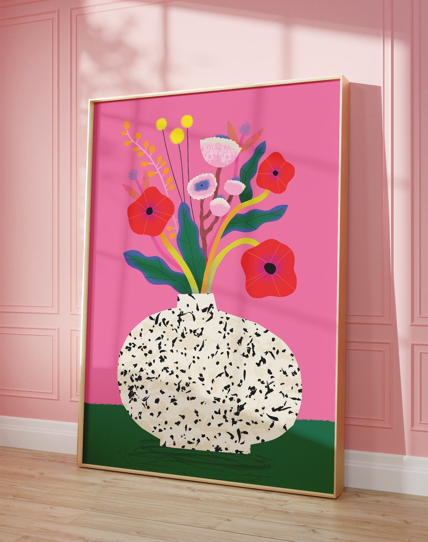 Flower Bunch Pink | Art Print