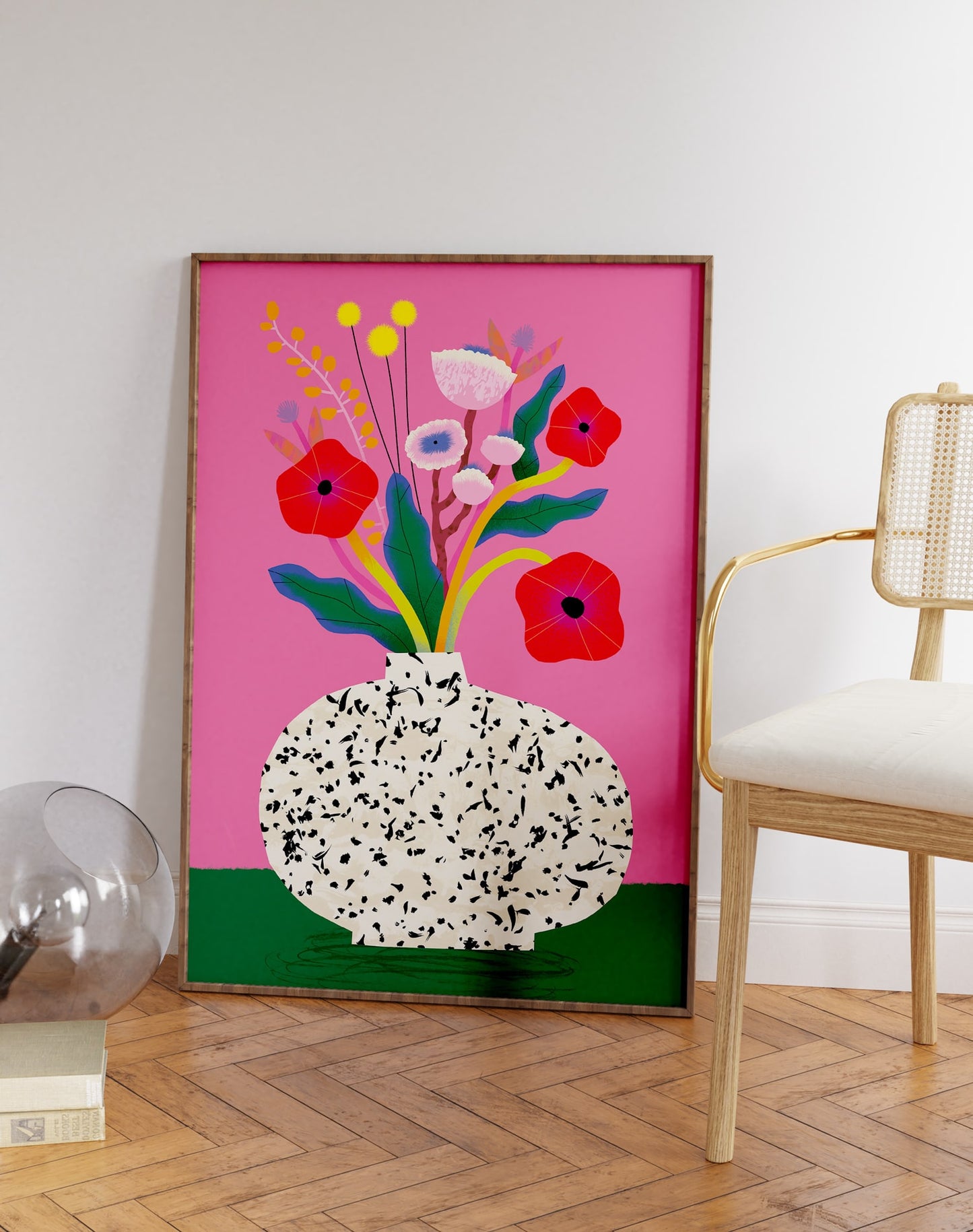 Flower Bunch Pink | Art Print