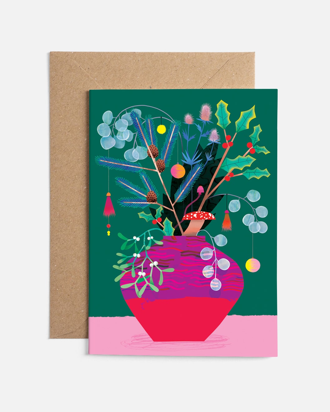 Christmas Vase | Card