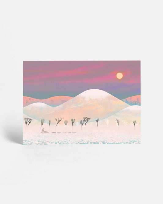 Sled Dogs | Postcard