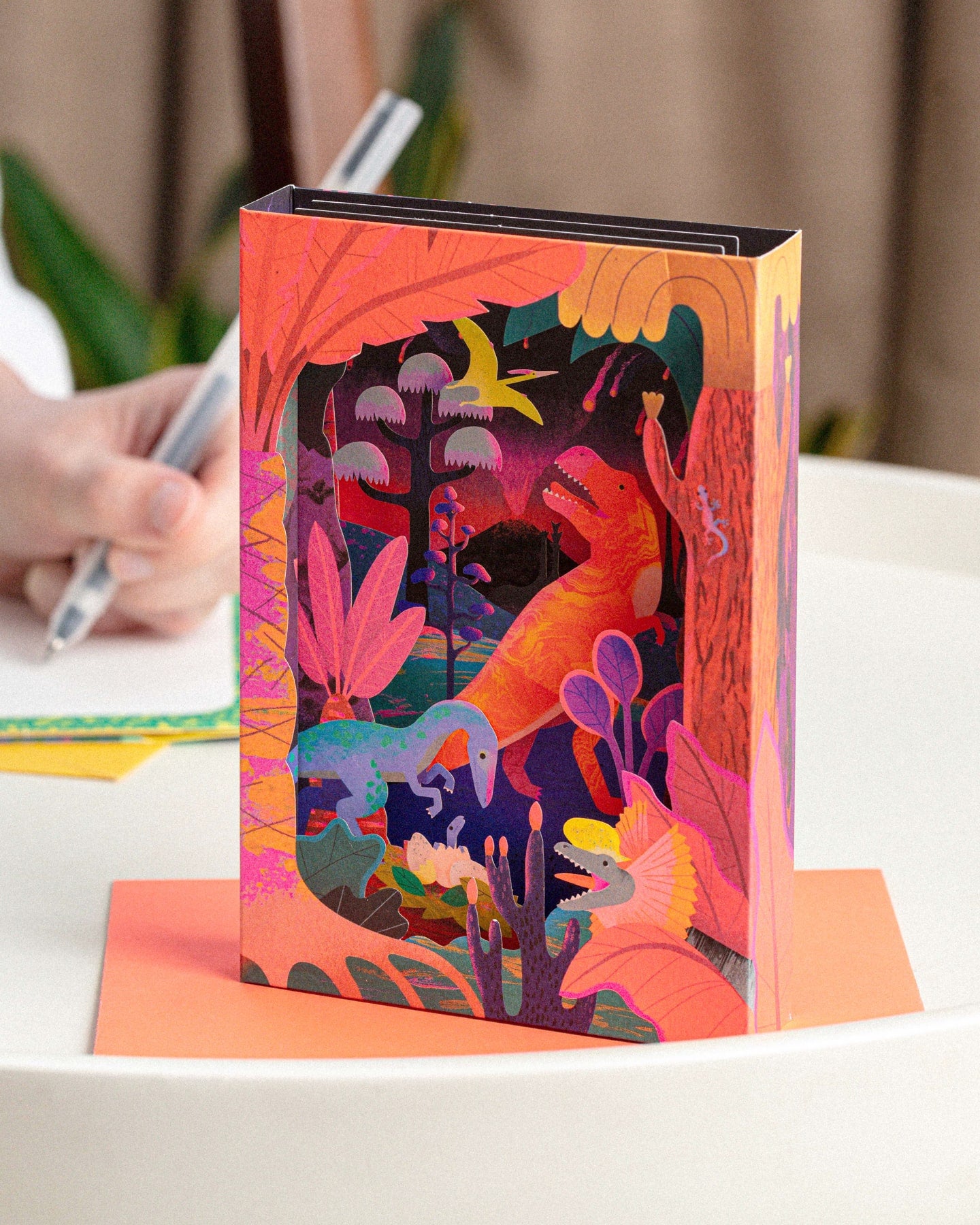 Dinosaurs - The Carnivores | Pop-Up Card