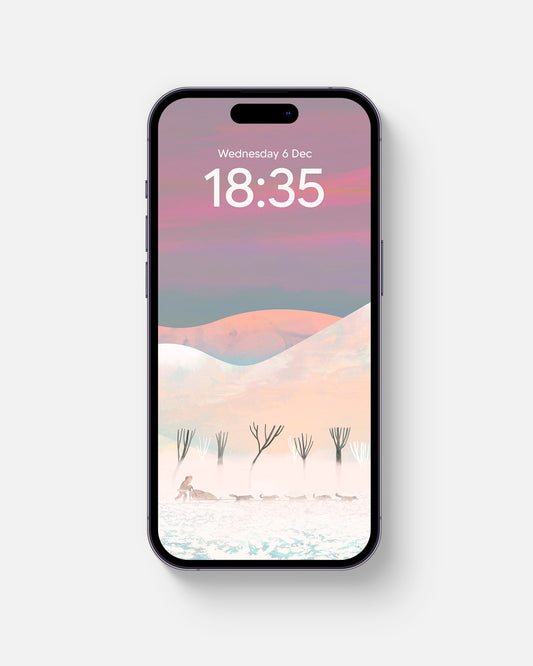 Sled Dogs | Device Wallpaper