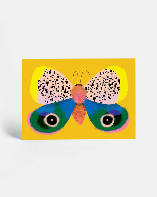 Yellow Butterfly | Postcard