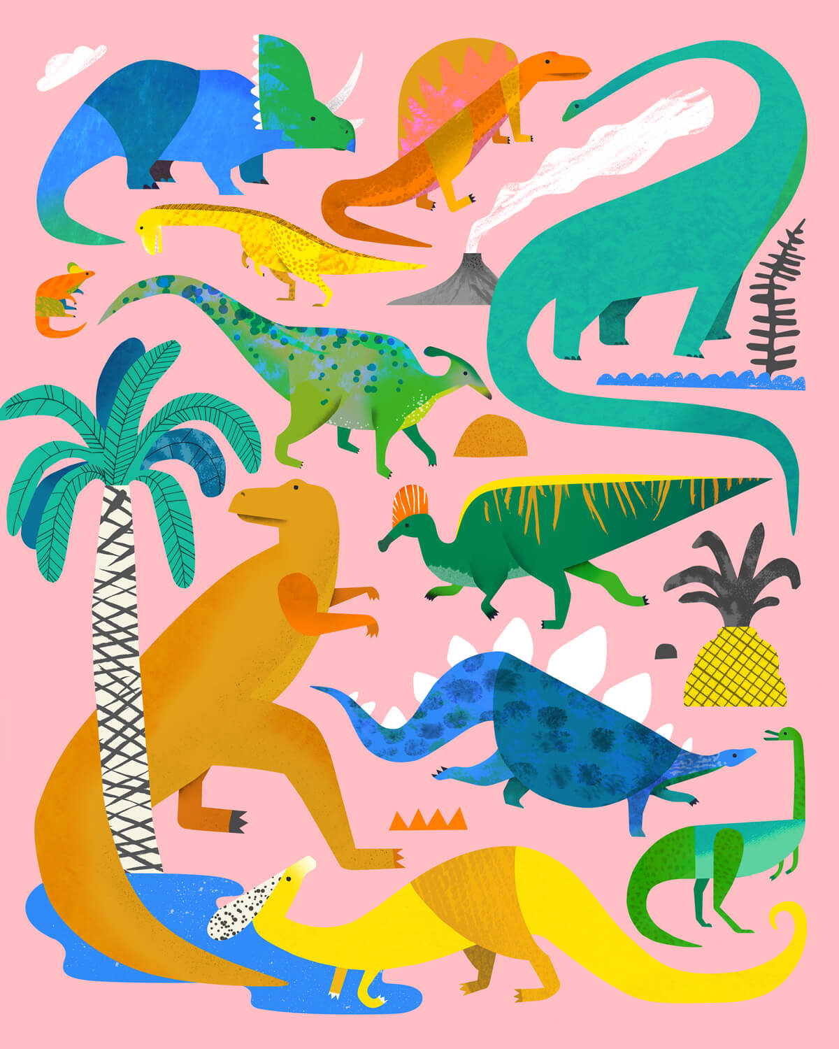 Dinos | Art Print