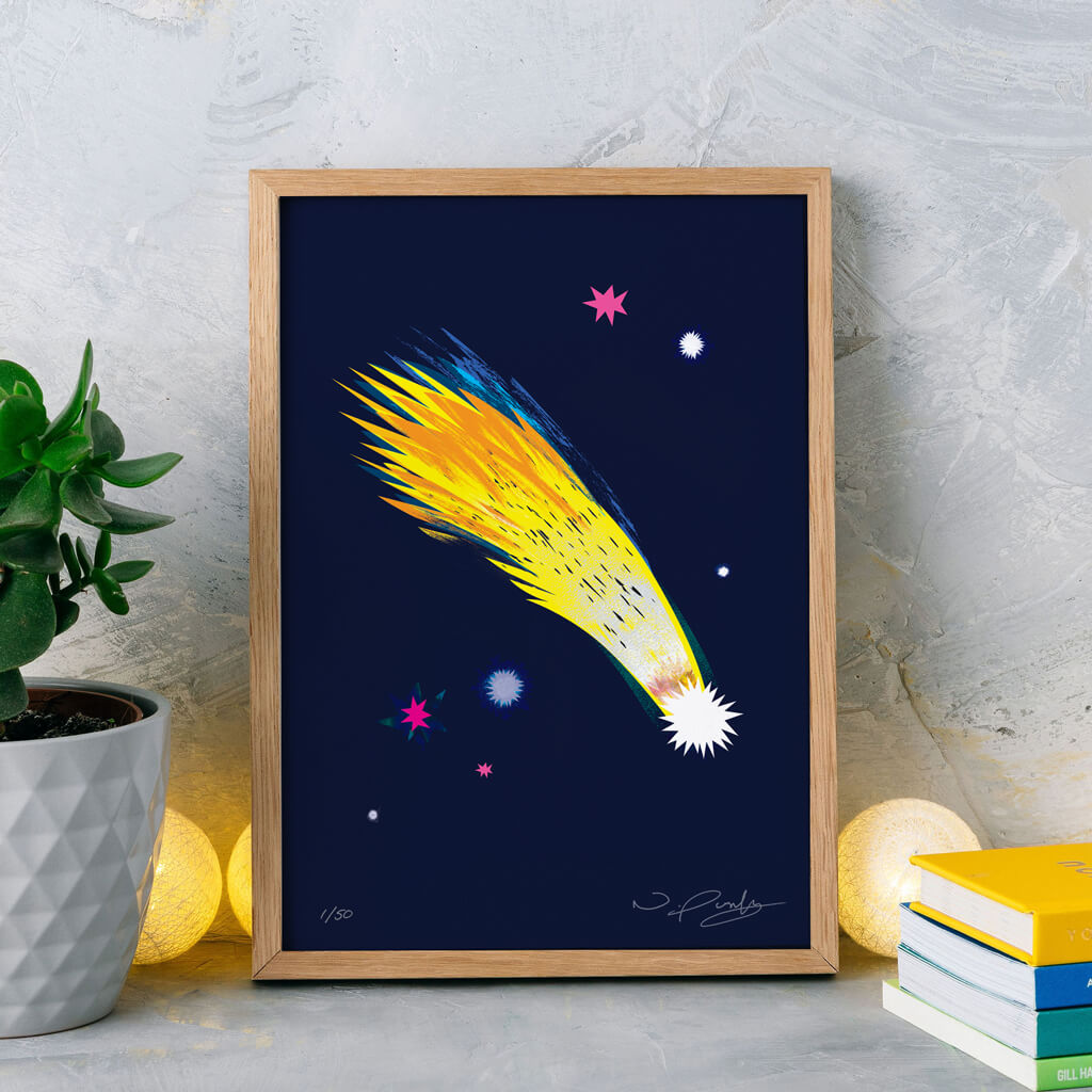 Shooting Star | A4 Art Print