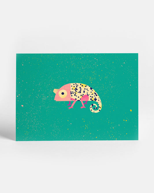 Chameleon | Postcard