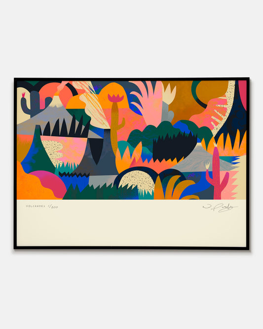 Volcanoes | Art Print