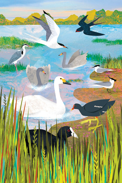 Birds of the Broads | Art Print