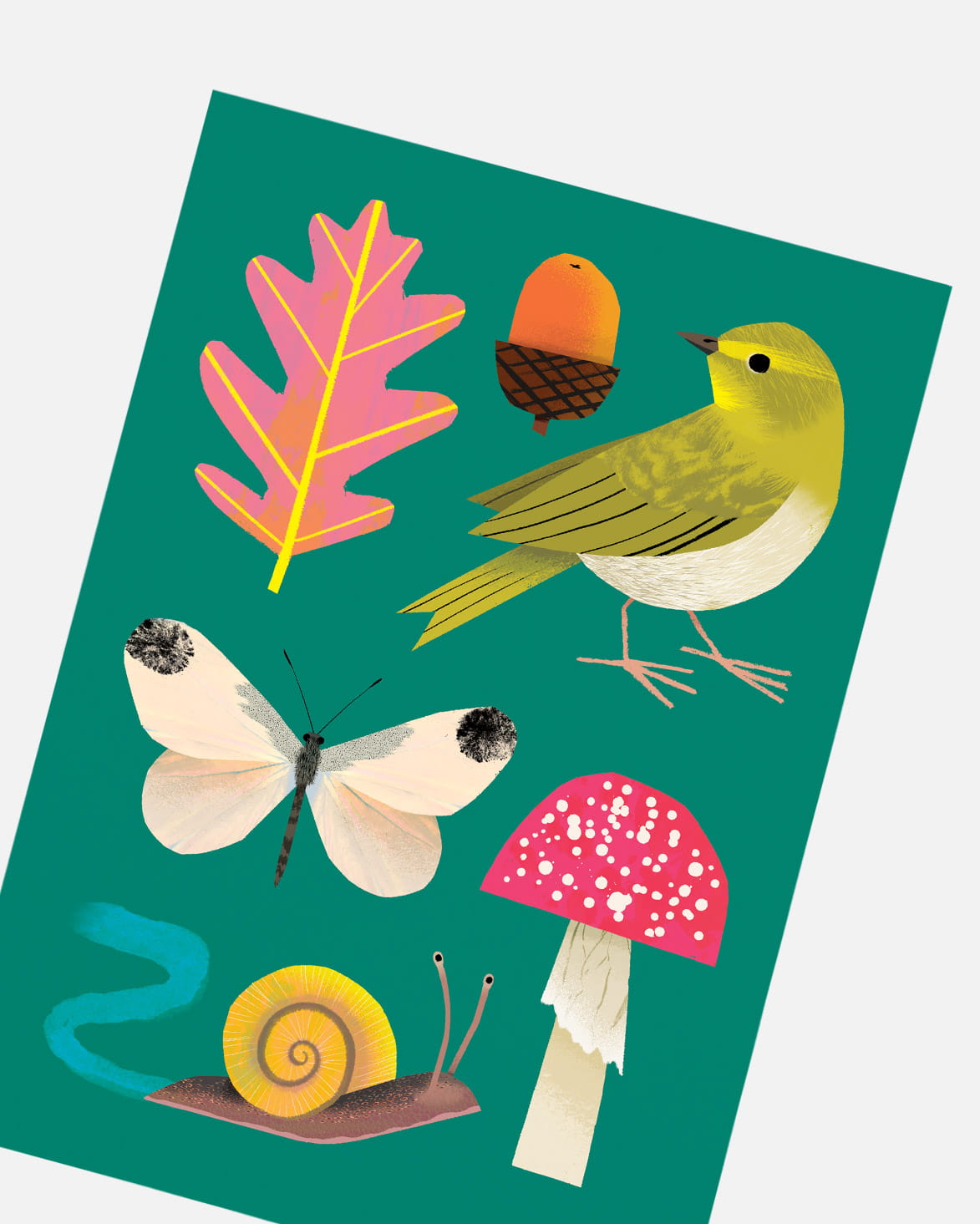 Woodland | XL Postcard