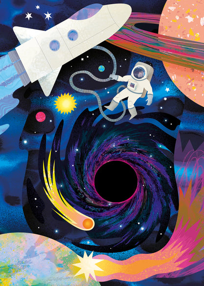 Astronaut | Pop-Up Card