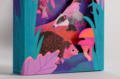 UK Mammals | Pop-Up Card