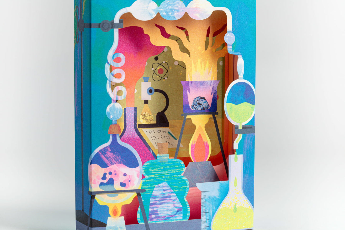 Chemistry Set | Pop-Up Card