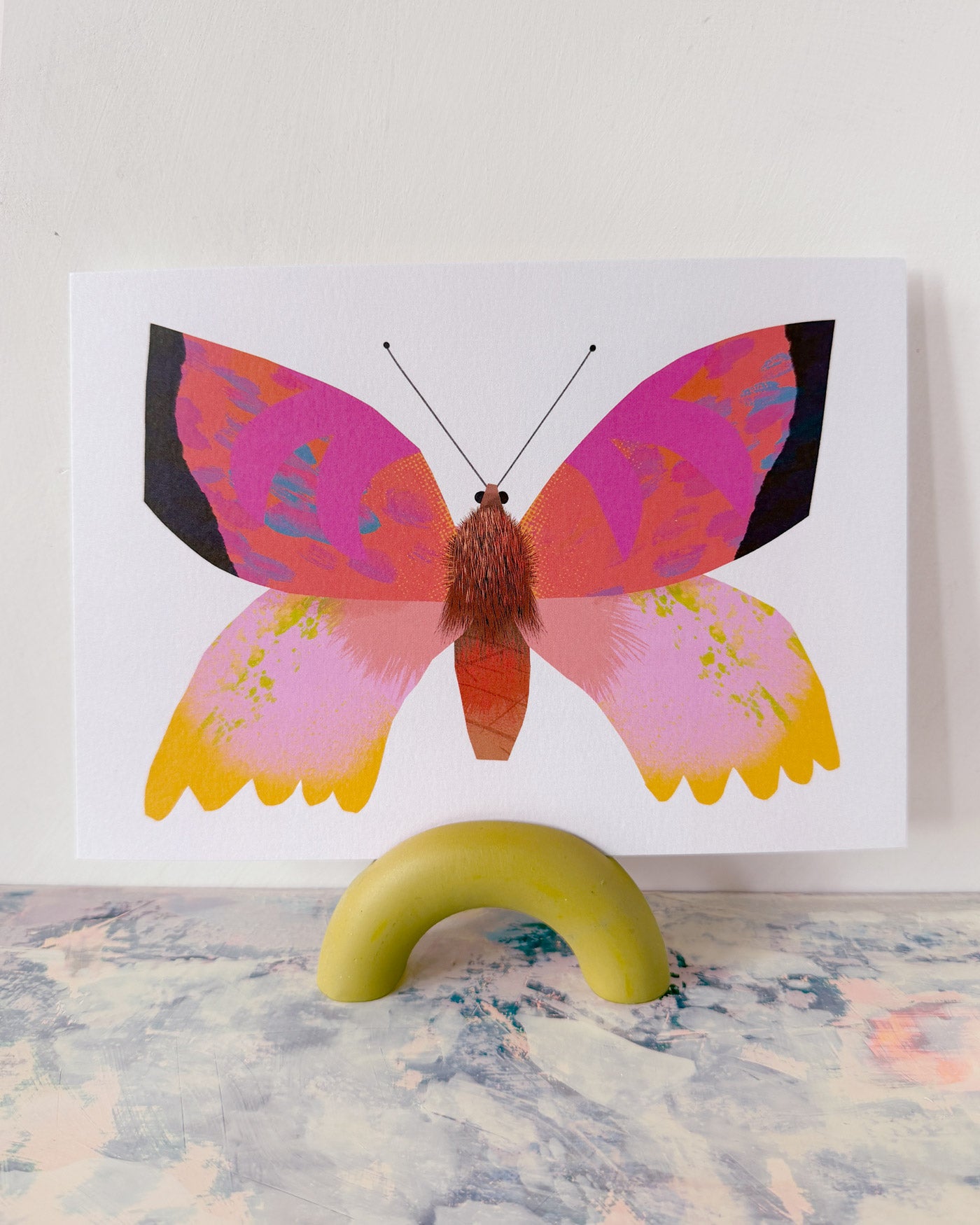 Butterfly Pink | XL Postcard