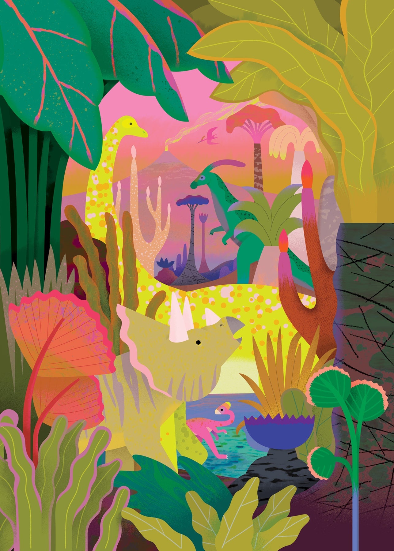Dinosaurs - The Herbivores | Pop Up Card