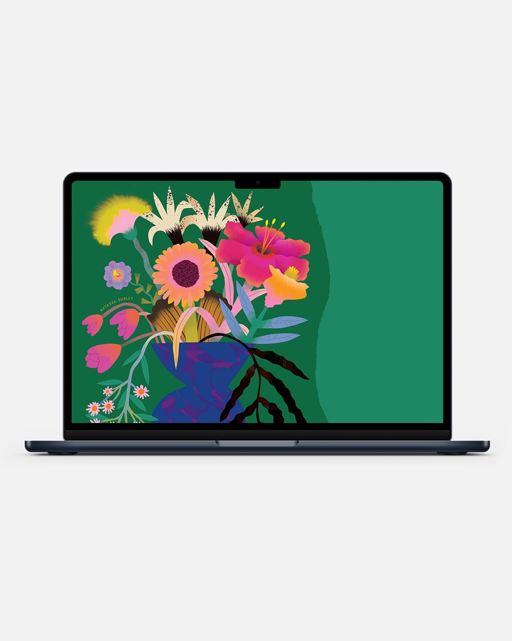 Flower Bunch Green | Device Wallpaper