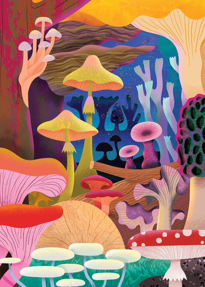 Fungi | Pop-Up Card