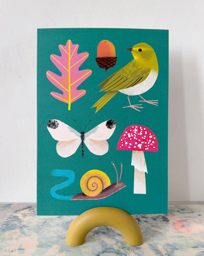 Woodland | XL Postcard