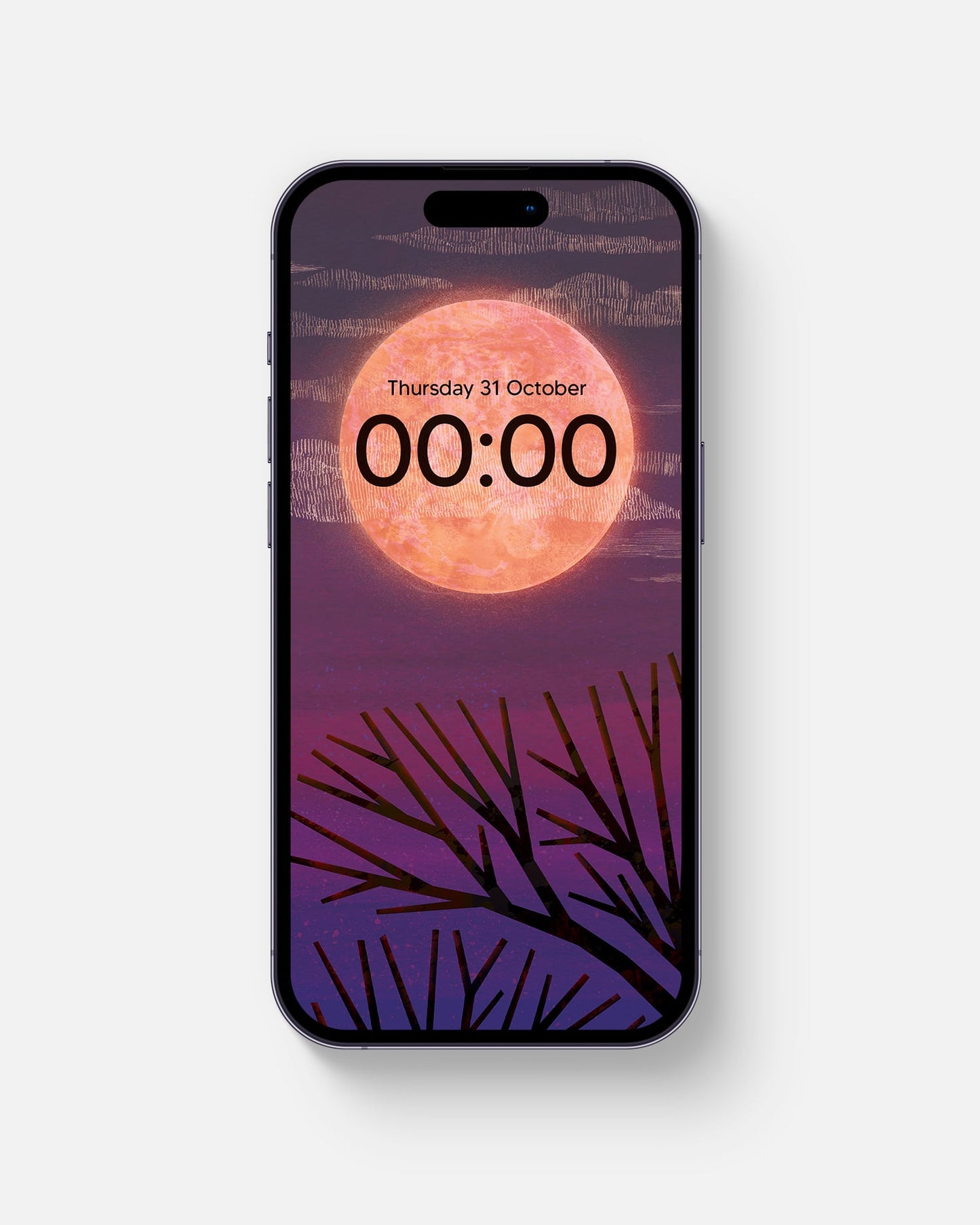 Crows & Moon | Device Wallpaper
