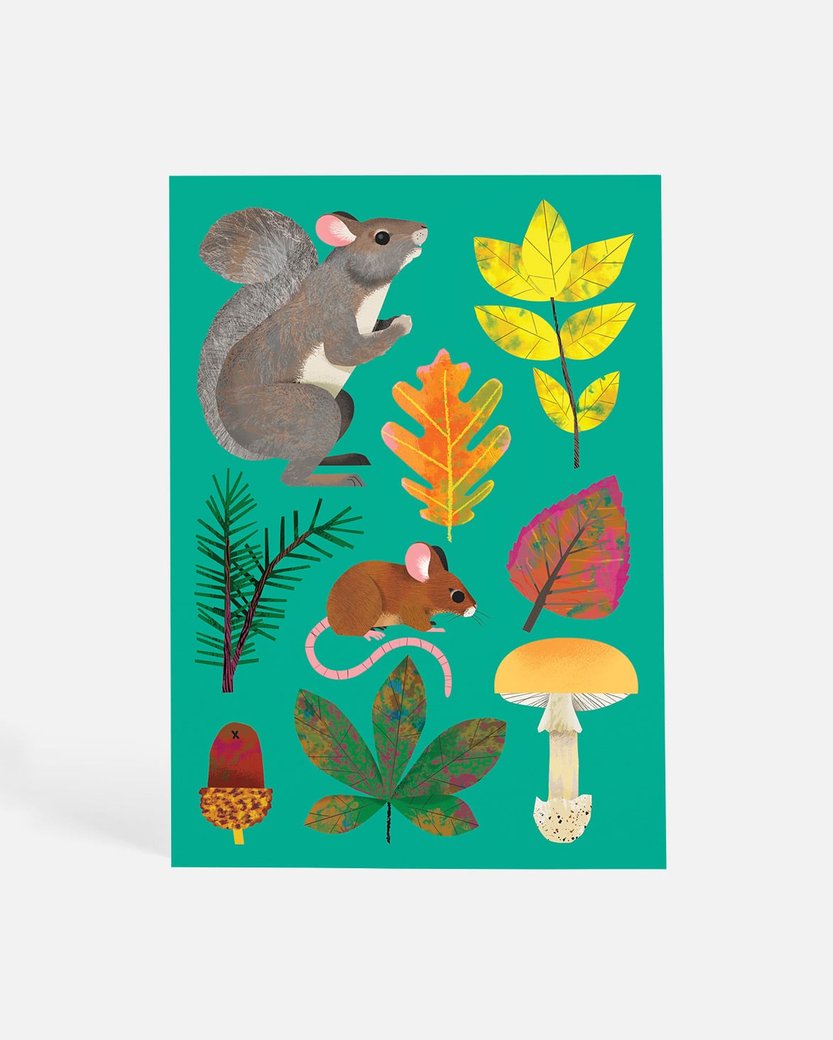 Autumn Hoards | Postcard