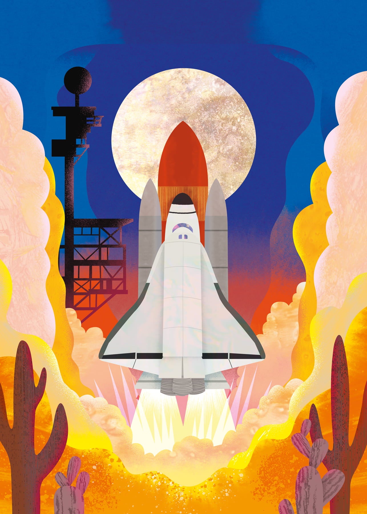 Space Shuttle | Pop-Up Card