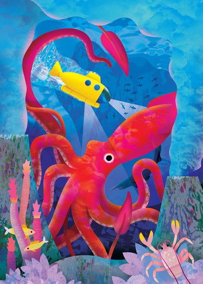 Submarine | Pop-Up Card