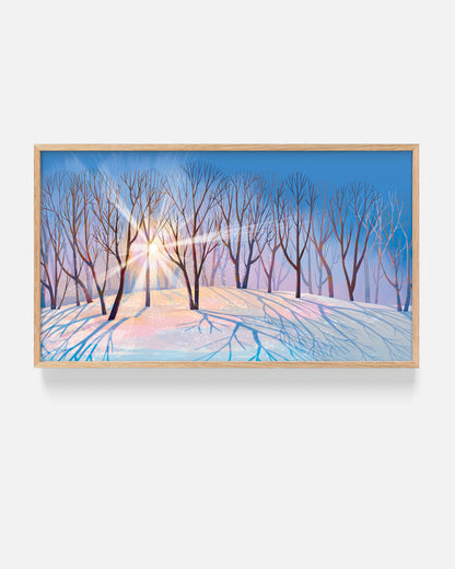 Winter Sunbeams | Art Print