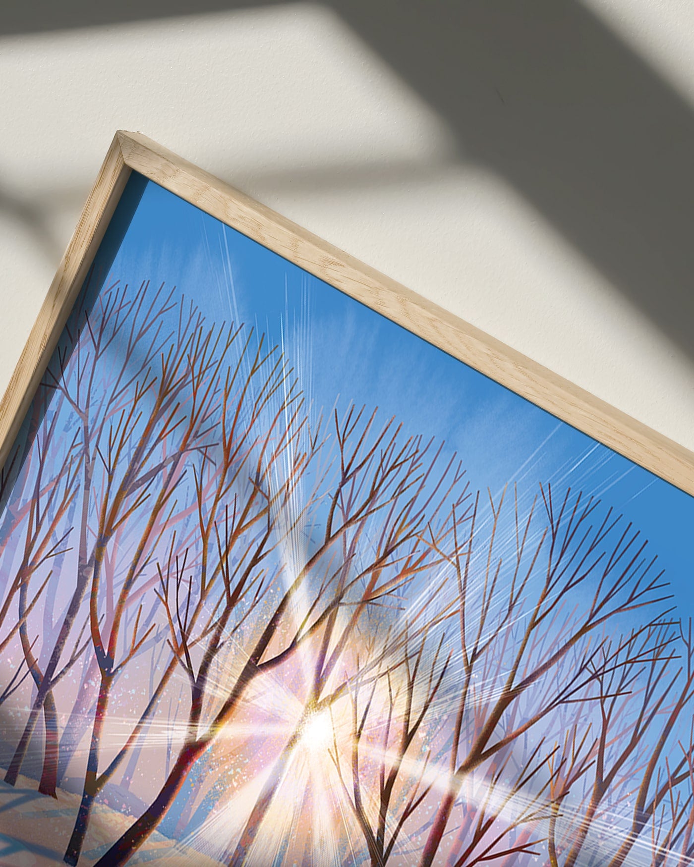 Winter Sunbeams | Art Print