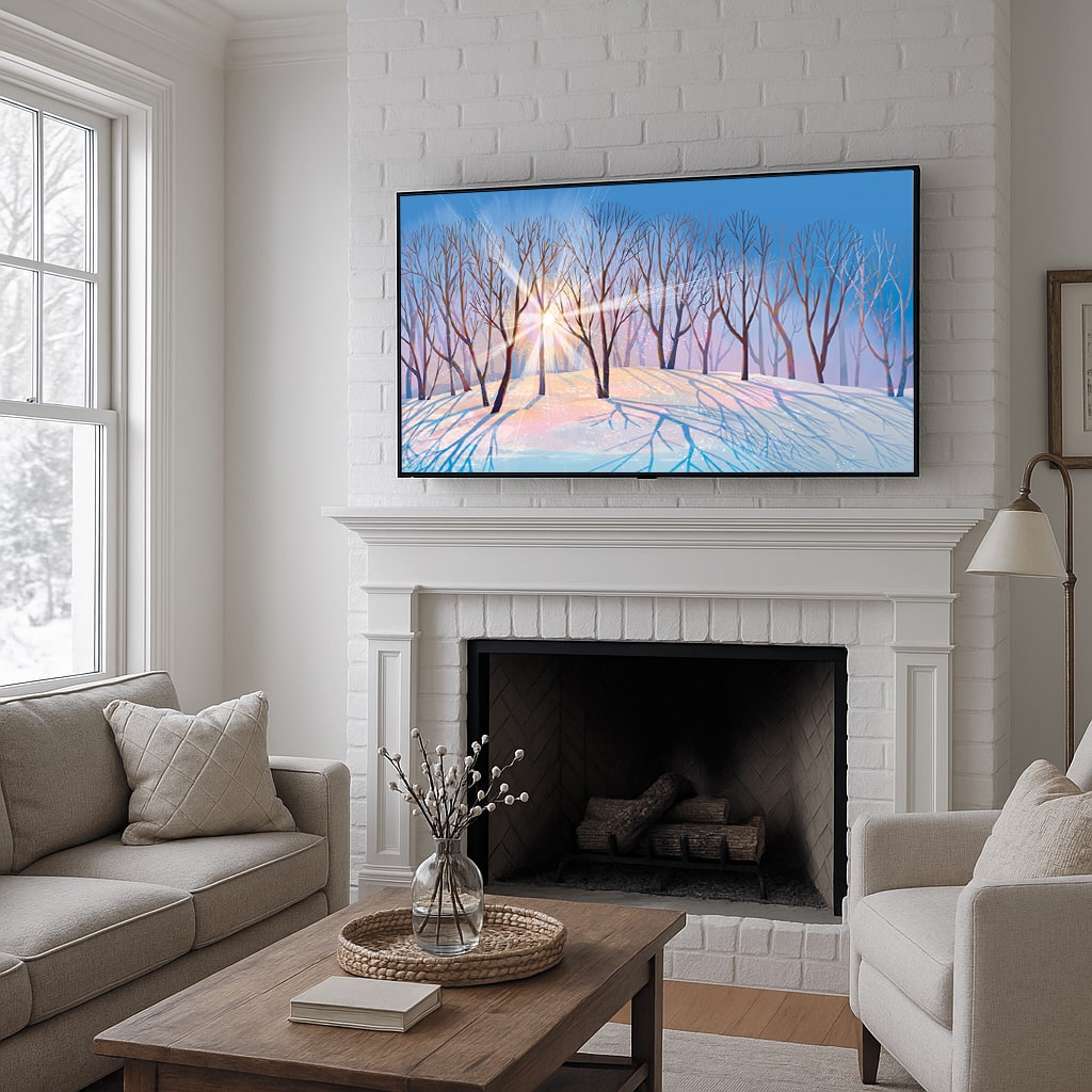 Winter Sunbeams | Art Print