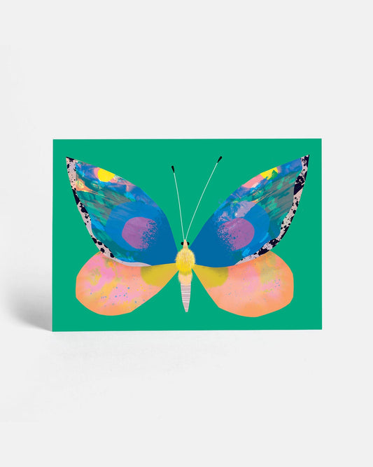 Green Butterfly | Postcard