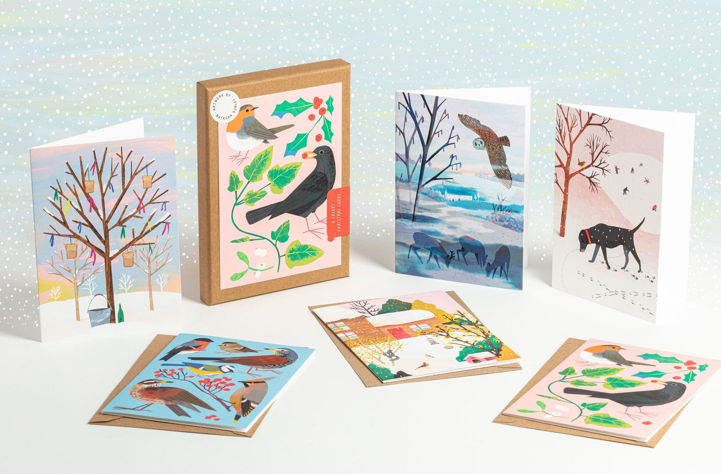 What to Look For in Winter | Christmas Card Set