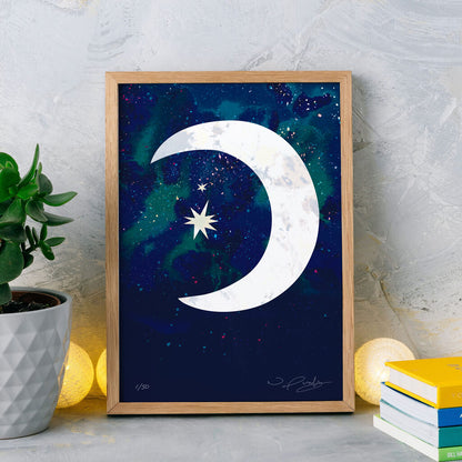Moon | A4 Art Print