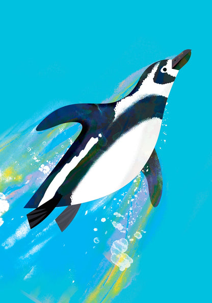 Penguin | A4 Art Print