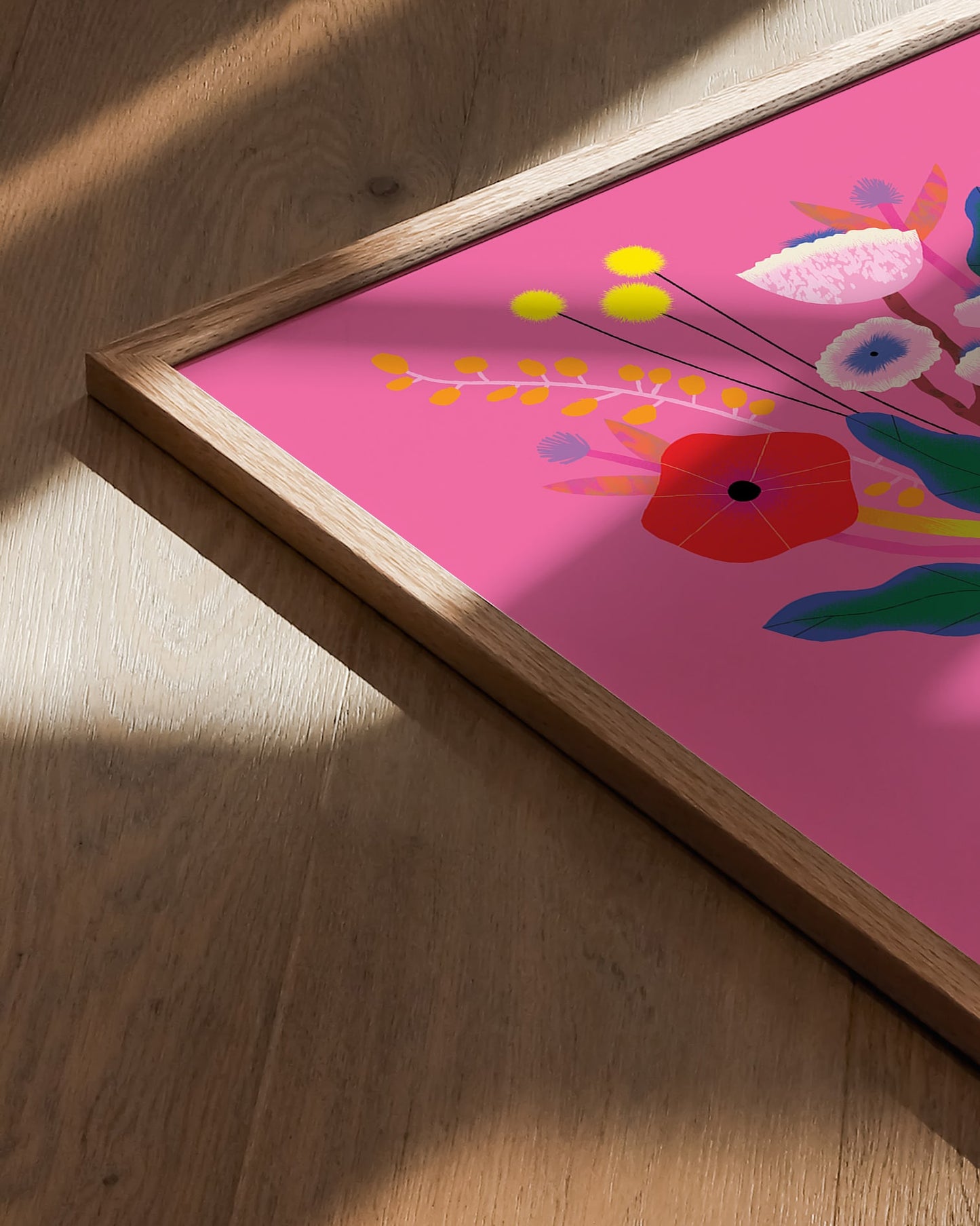 Flower Bunch Pink | Art Print