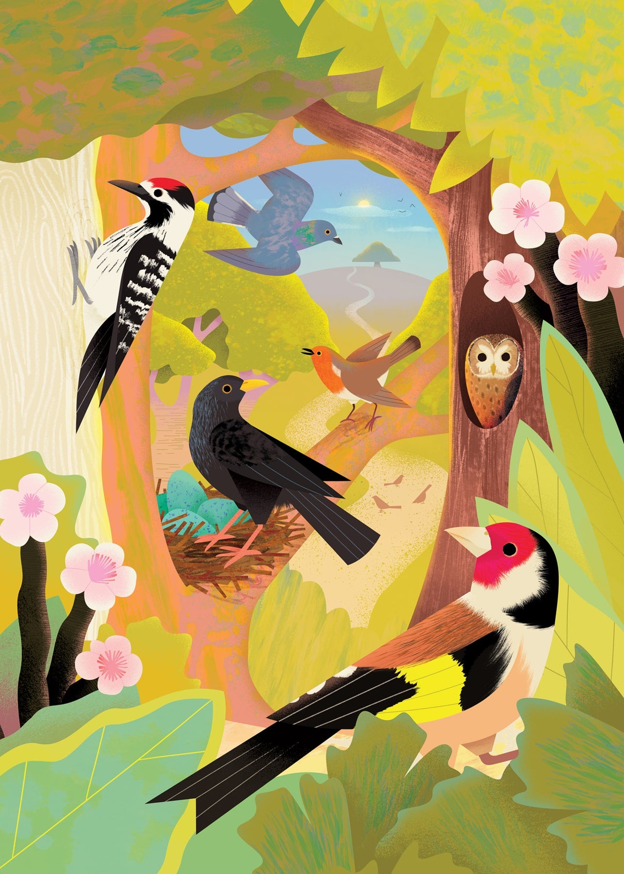 UK Birds | Pop-Up Card