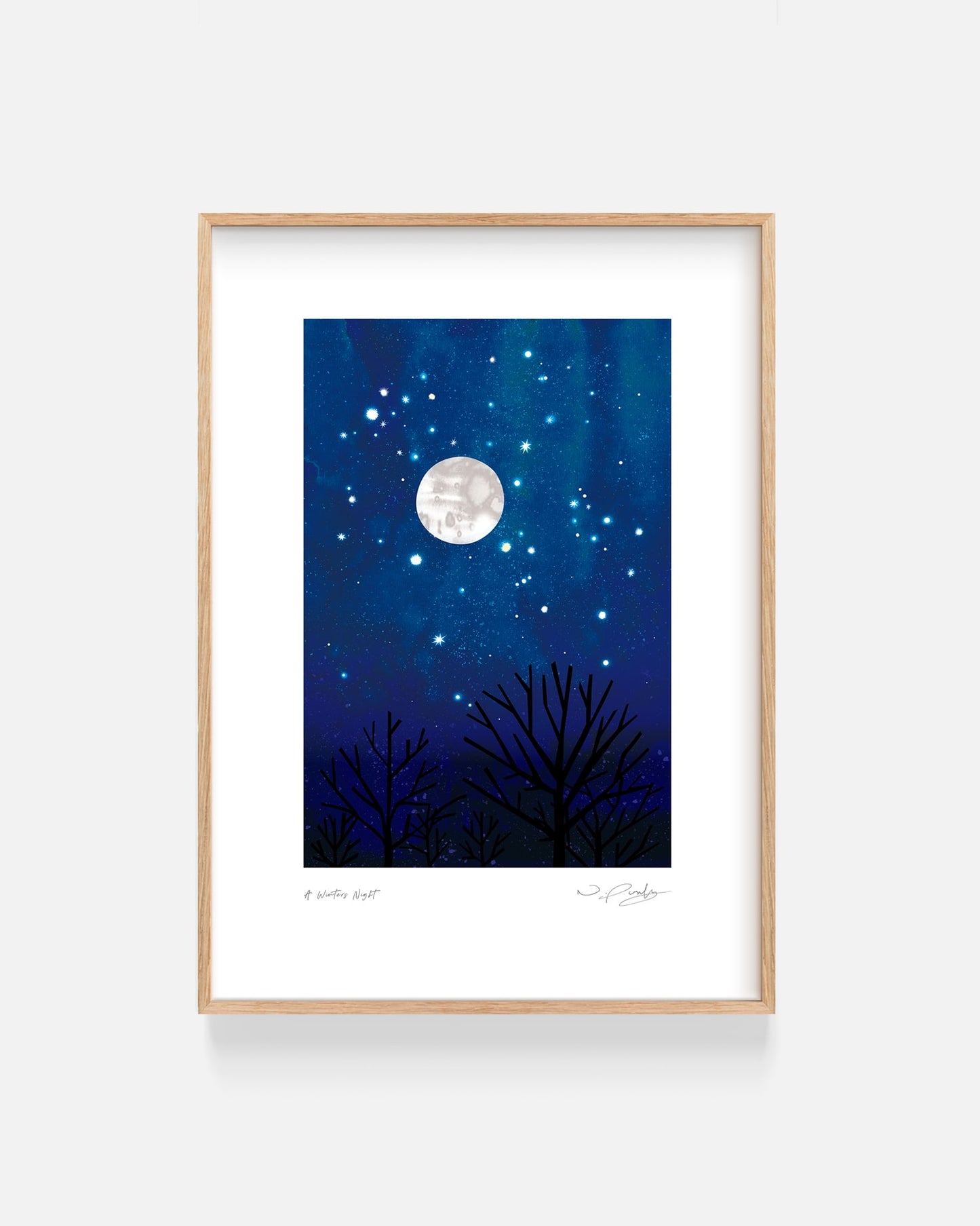 A Winters Night | Art Print