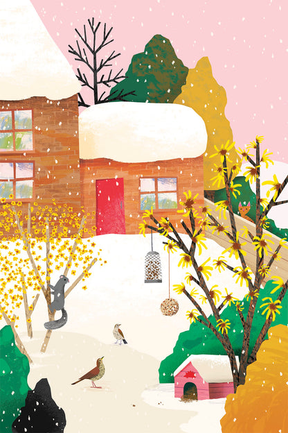 A Winters Garden | Art Print