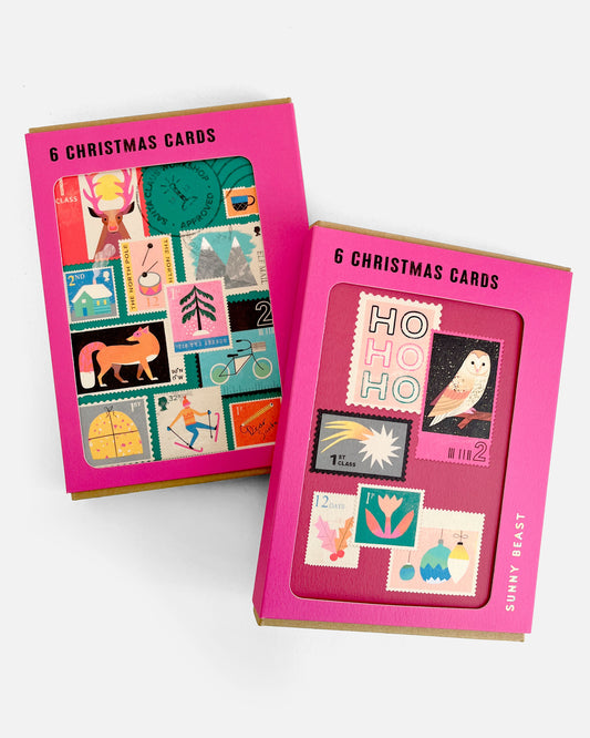 Christmas Stamps | Card Set
