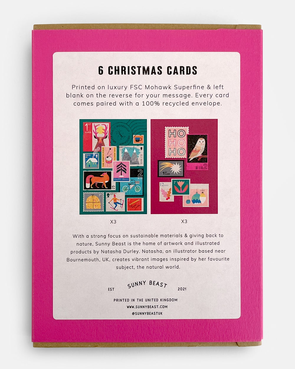 Christmas Stamps | Card Set