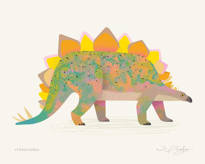 Stegosaurus | Art Print