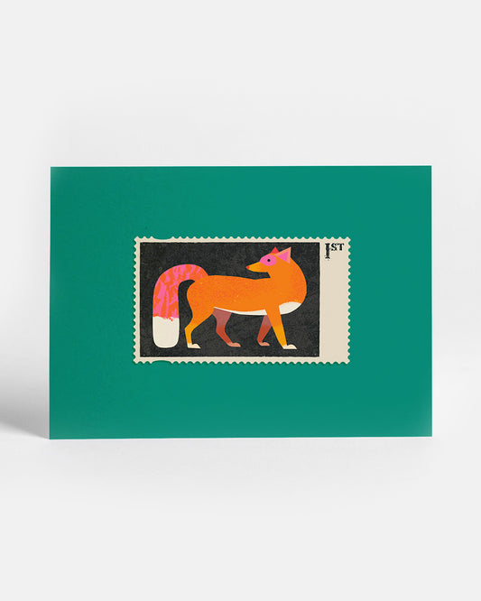 Fox Stamp | Postcard