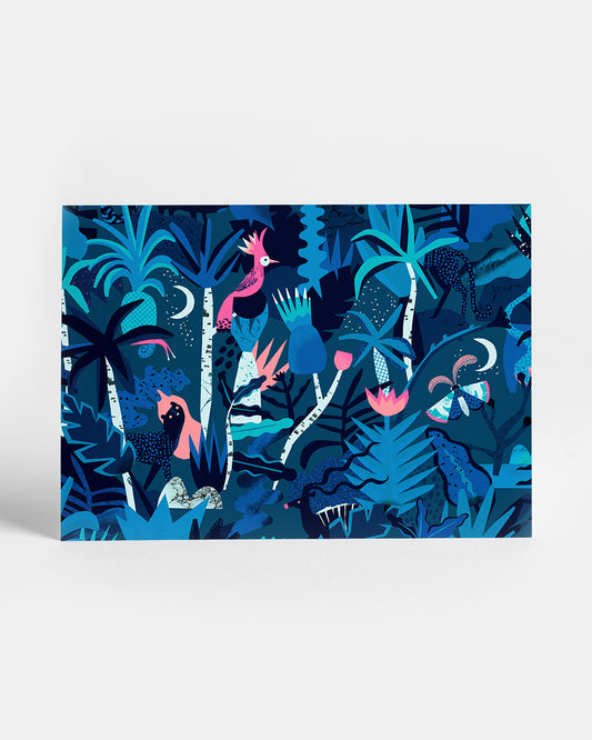 Midnight Jungle | Postcard