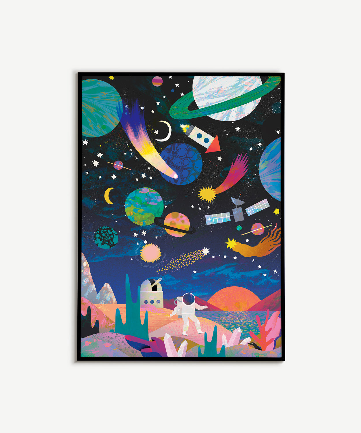 Space Scene | Art Print